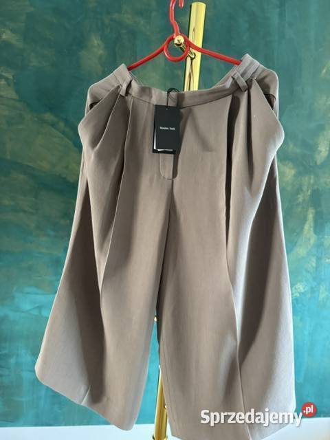 Spodnie damskie 34 Massimo Dutti kuloty bermudy