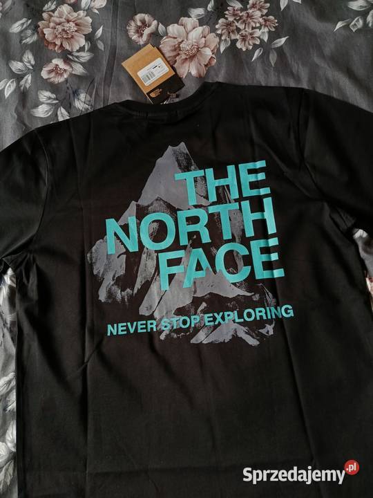 Tshirt bawełniany The North Face czarny L Białystok