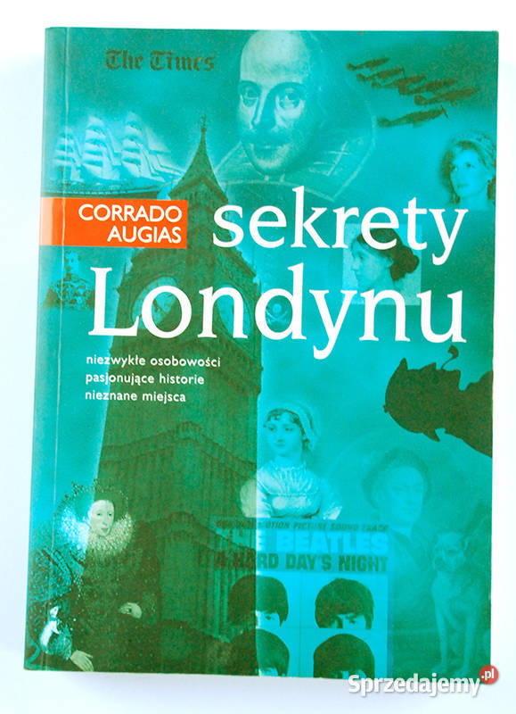 Sekrety Londynu Carrado Augias Mapy i przewodniki łódzkie Łódź sprzedam
