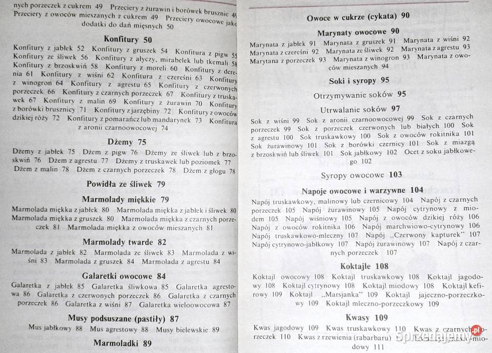 Domowe przetwory z owoców i warzyw Jefim miękka Książki i Podręczniki Chełm
