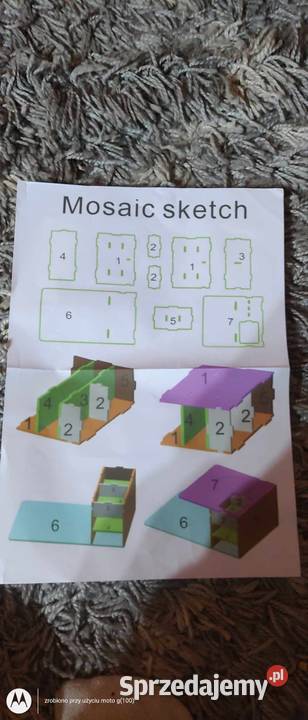 Zestaw kreatywny mozaika Książ Wielkopolski