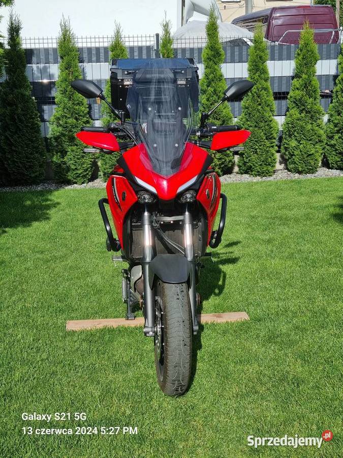 Yamaha Tracer 7 2021 czerwona