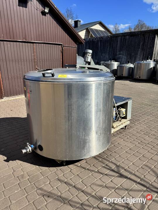 schładzalnik basen zbiornik do mleka 1200L mazowieckie Myszyniec Stary sprzedam