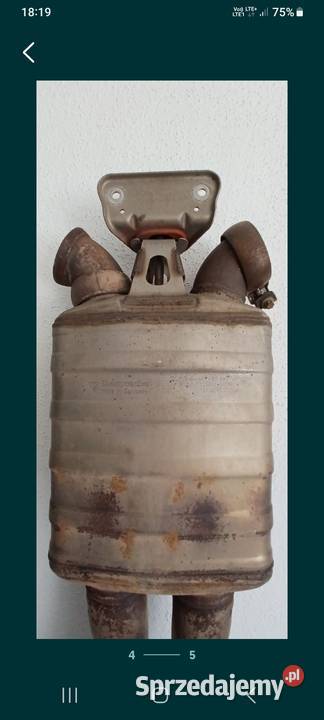 Tłumik środkowy porsche panamery Motoryzacja Wrocław