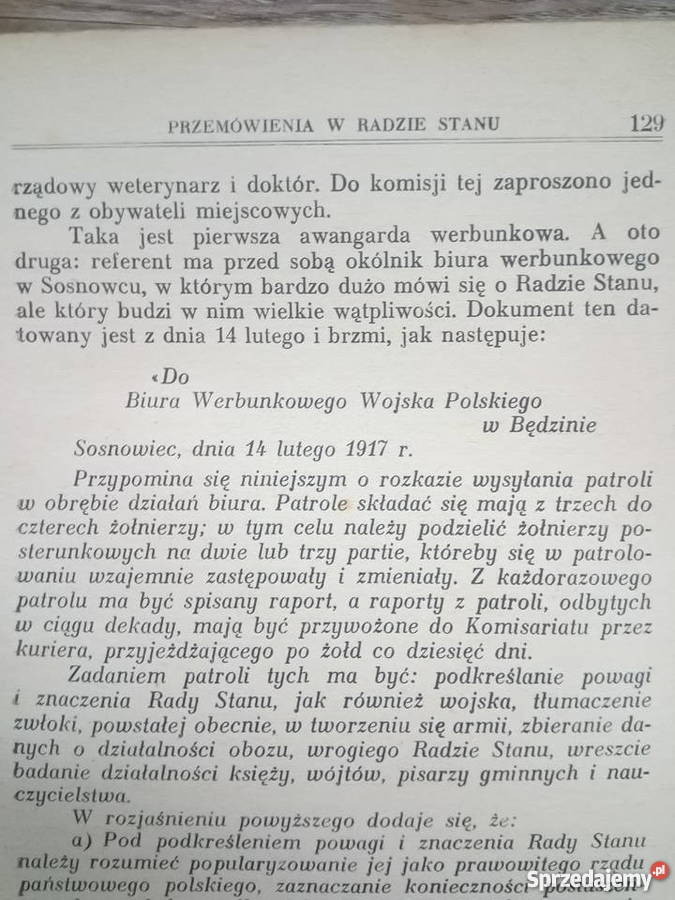 Pisma zbiorowe Józef Piłsudski z 1937r Rok wydania 1937 Dąbrowa Górnicza