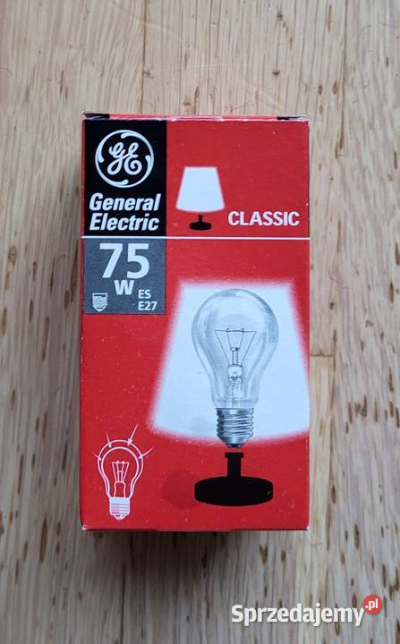 Żarówka 75W General Electric Łódź