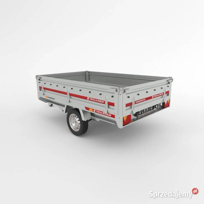 Przyczepka samochodowa Temared TRANSPORTER 2515R Burtowe i plandeki Warszawa sprzedam
