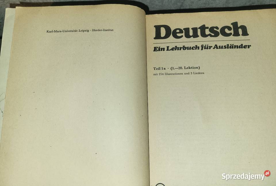 Podręcznik do nauki języka niemieckiego Deutsch