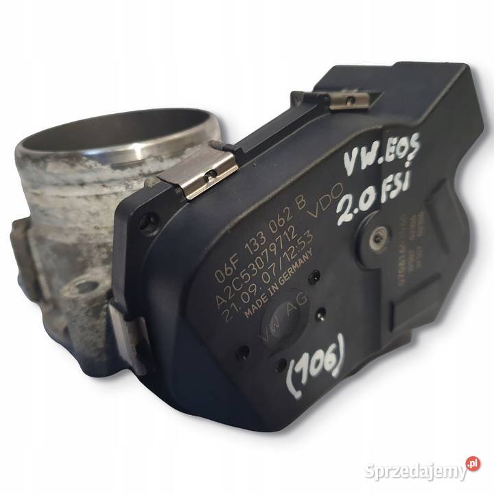 PRZEPUSTNICA VW Eos 20 FSI 06F133062B osobowe Chełm
