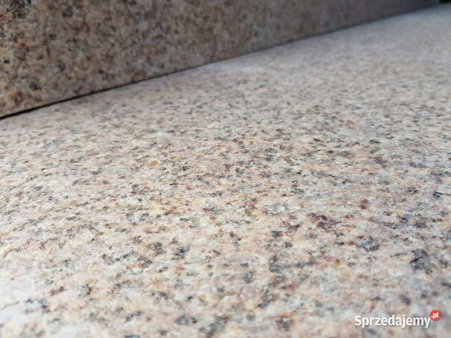 Płytka granitowa płomieniowana Yellow Pink G682 Wykończenie Tczew