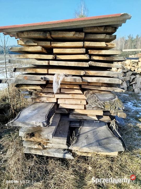 Deski jesion kłody Dąbie