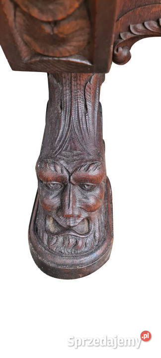 DUŻY STÓŁ NEORENESANSOWY ROZKŁADANY zachodniopomorskie Szczecin