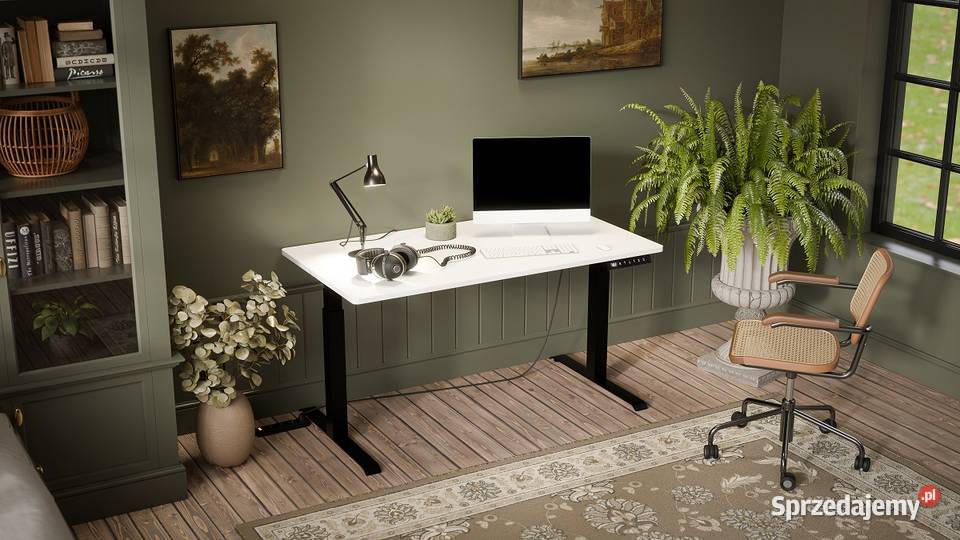 Biurko MOON LONG czarna noga blat różne kolory Rzeszów sprzedam