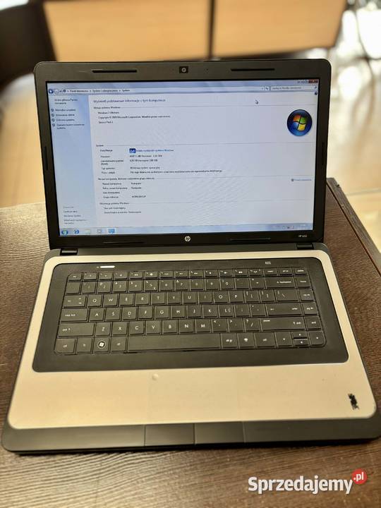 Laptop HP 635 156 AMD E 4 GB 320 GB czarny Elbląg