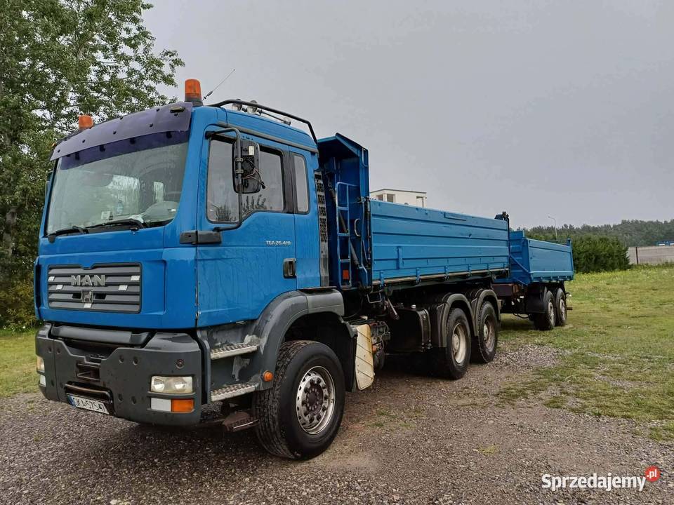 Man TGA pojazd specjalny wywrotka Specjalne
