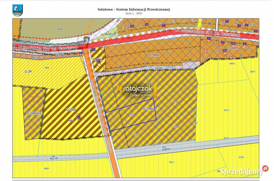 Działka Sztutowo 4522m2