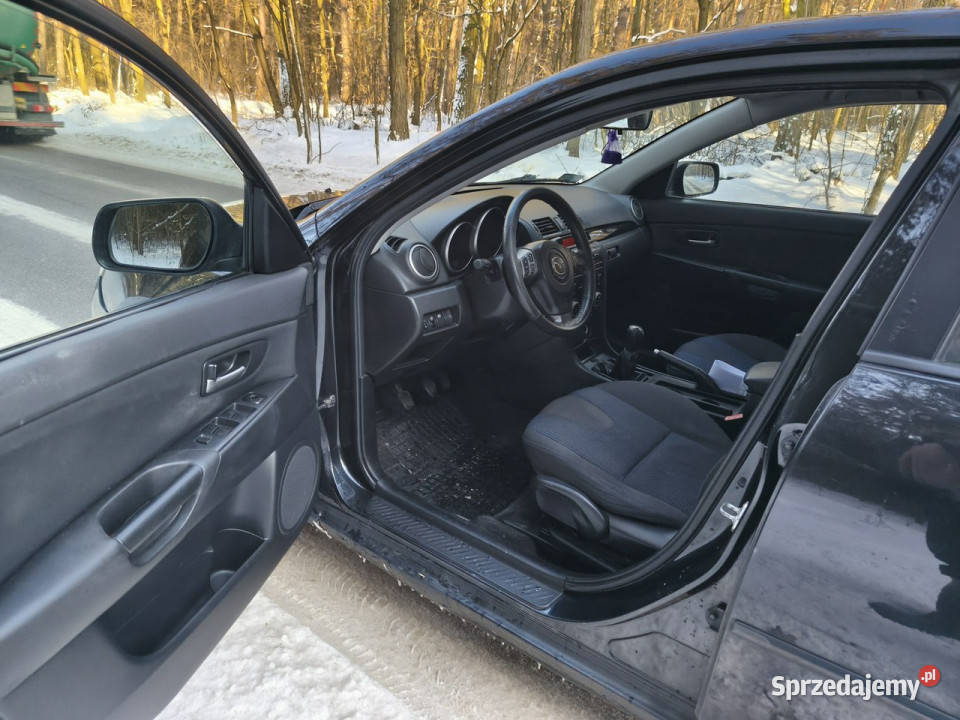 Mazda 3 2003r 1 6 Benzyna AluFelgi Tanio Możliwa benzyna 3 mazowieckie Warszawa