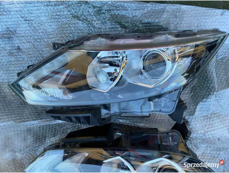 Nissan Qashqai j11 lampy przód LED komplet łódzkie Łęczyca sprzedam