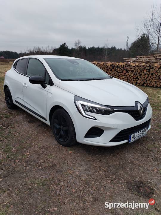 Renault clio V biały ladny asystent pasa ruchu Stalowa Wola