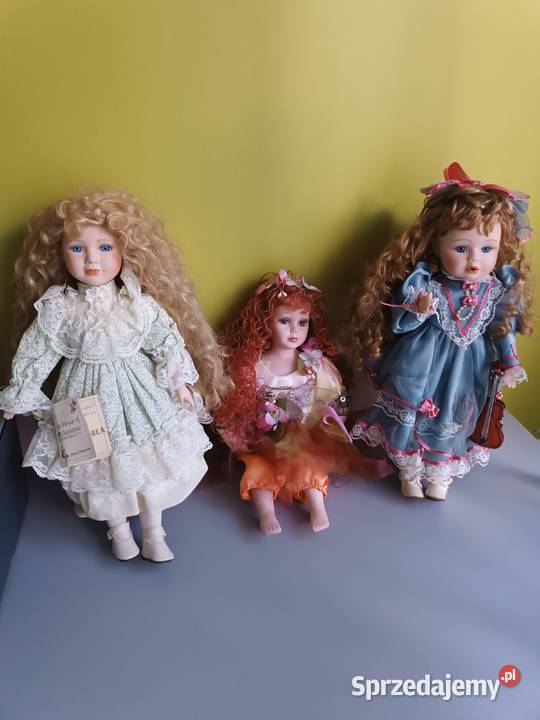 Lalki porcelanowe Porcelana i szkło Barcin sprzedam