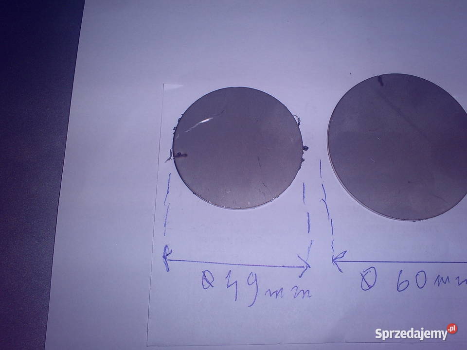 Kółka z blachy nierdzewnej HHO sprzedam