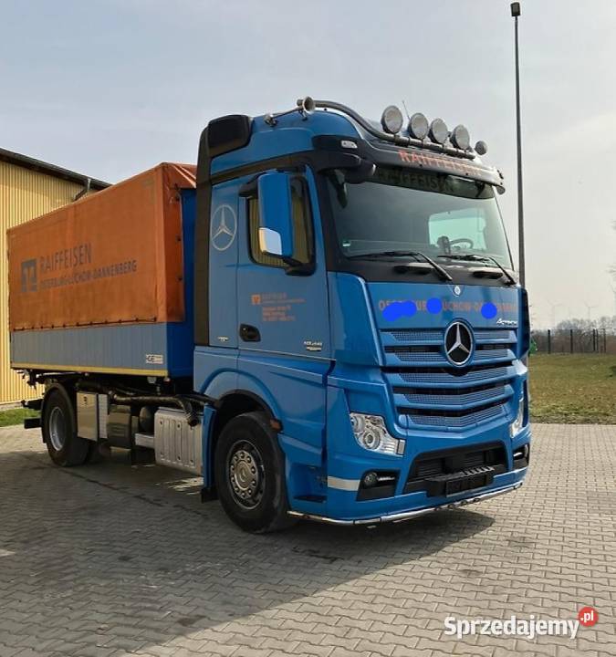 Wywrotka z wydmuchem dmuchawa do paszy sruty 7540kg