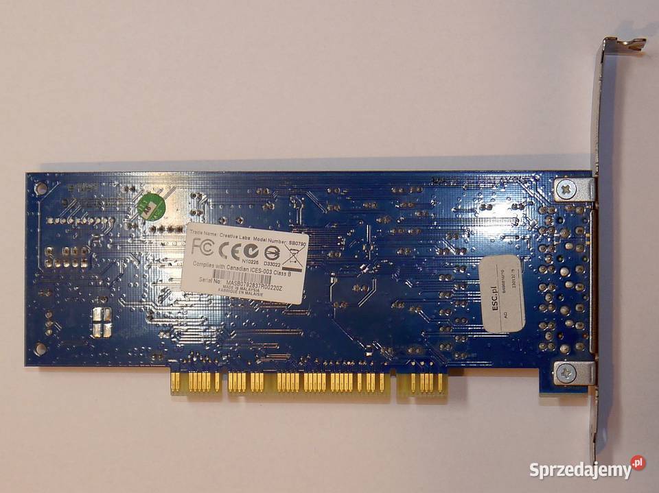 Karta dźwiękowa Creative Sound Blaster XFi Karty dźwiękowe