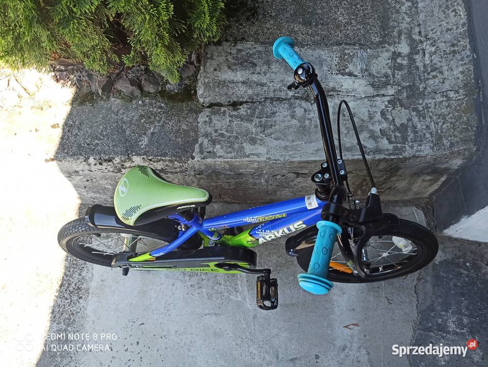 Rowerek DZIECIECY Firmowy ARKUS 16 Kółka Boczne sprzedam
