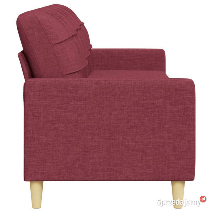 Sofa 3osobowa winna czerwień 210 cmtapicerowana mazowieckie Warszawa