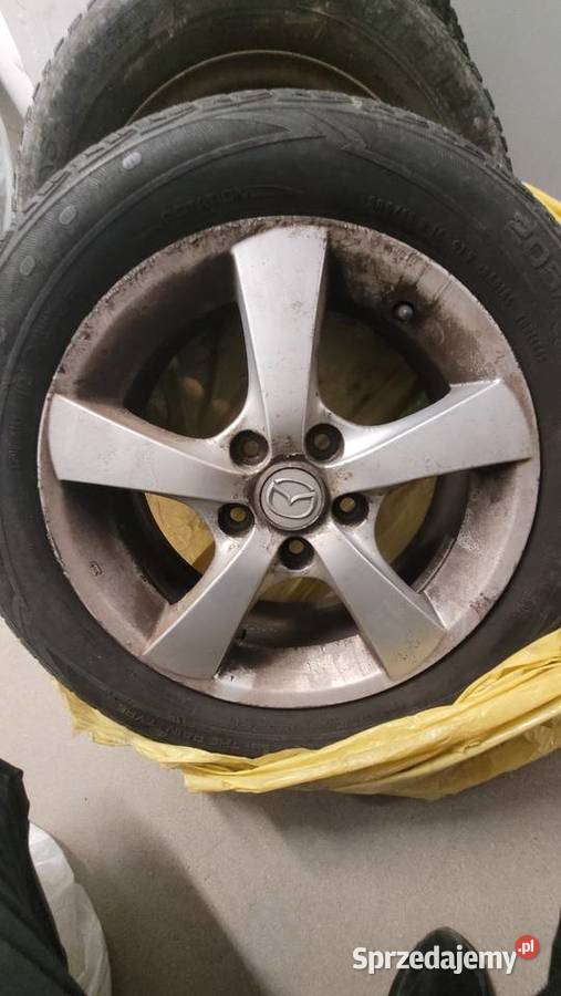 Felga aluminiowa Mazda OE x 16 5x1143 aluminiowe Samochodowe pomorskie Gdynia