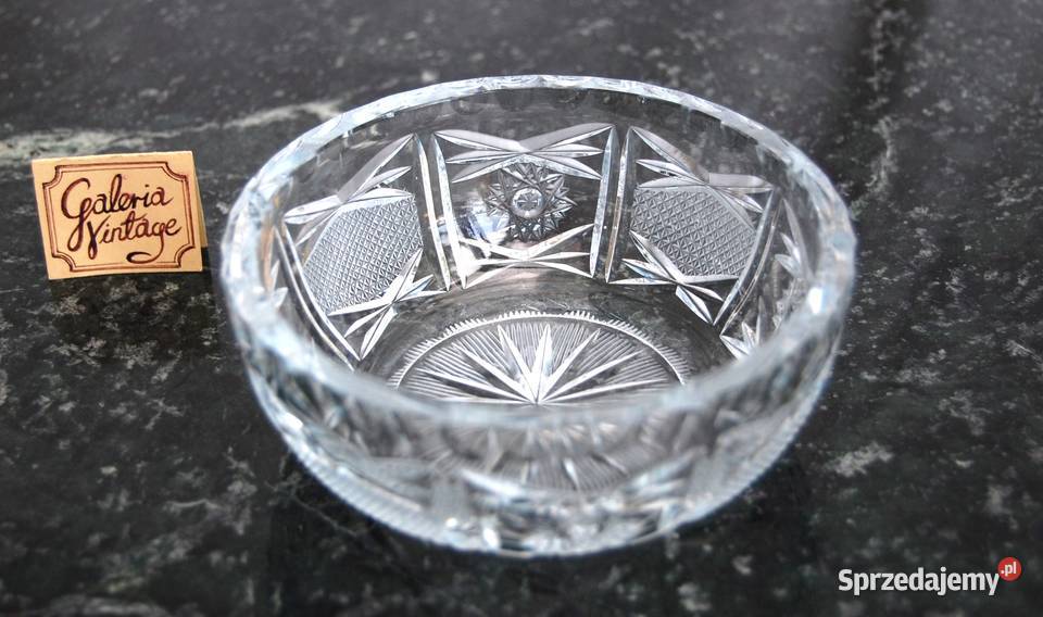 Kryształowa miska miseczka salaterka kryształ Lublin