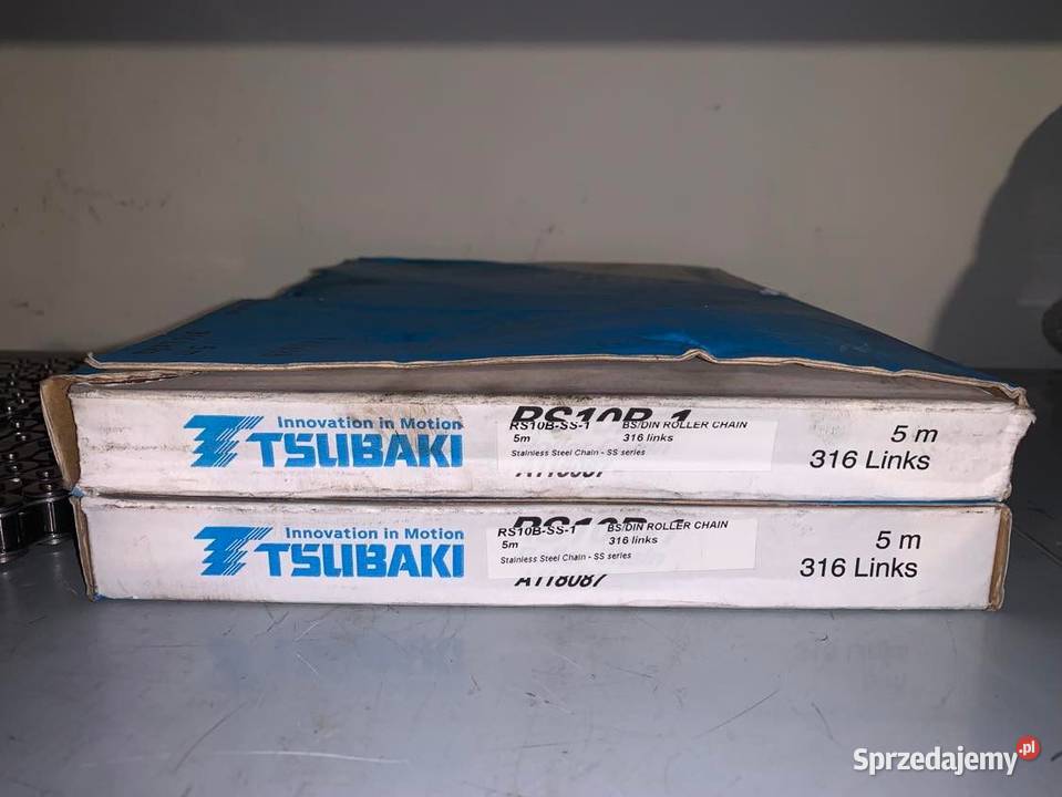 Tsubaki RS10BSS1 Łańcuch rolkowy Stal nierdzewna mazowieckie Warszawa sprzedam