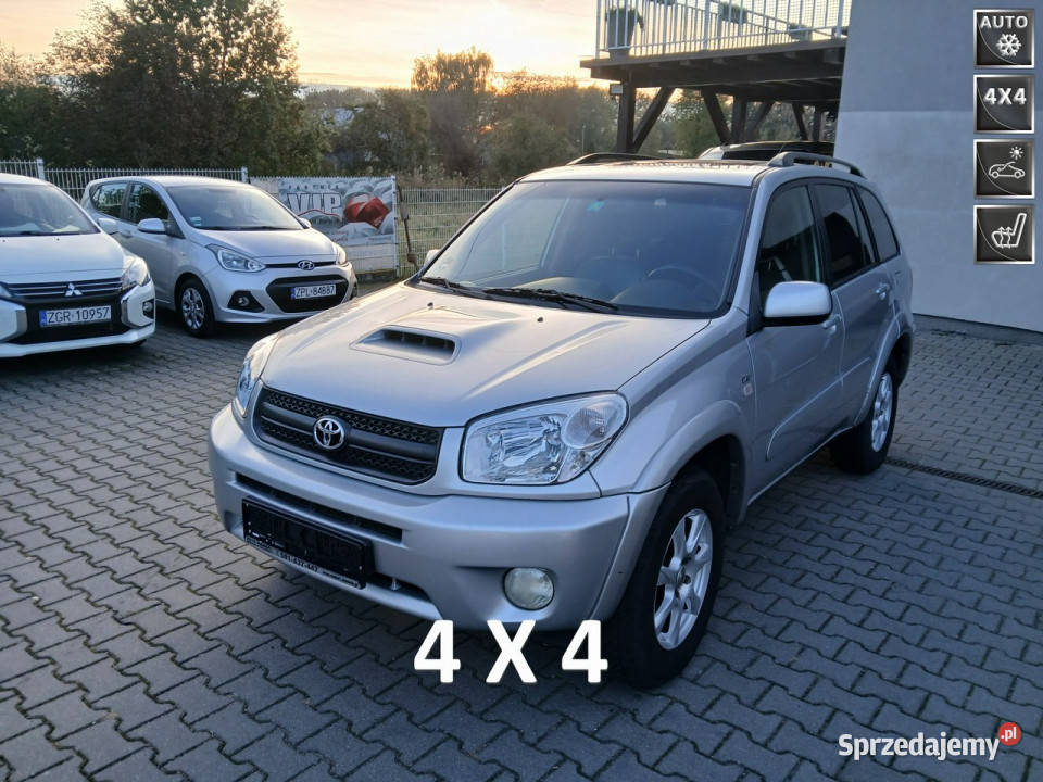 Toyota RAV4 20D4D lift 4X4 skóry klimatronik nieuszkodzony Gryfino