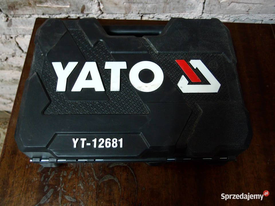 profesjonalny zestaw kluczy YATO YT12681 nasadki Łódź sprzedam