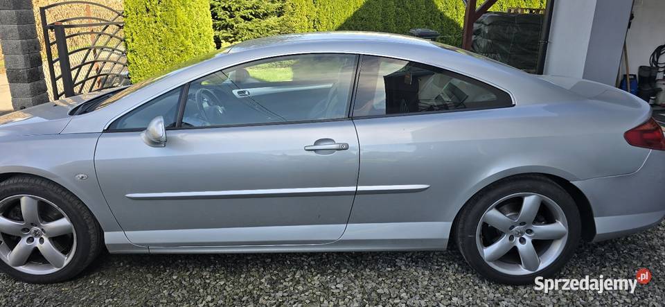 Peugeot 407 30 HDI srebrny Wilamowice