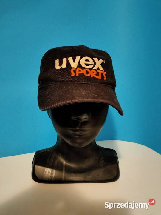 Kolekcjonerska firmowa czapka z daszkiem UVEX sports.