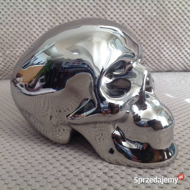 Skull chromowana czaszka skarbonka inny kolor śląskie Tychy