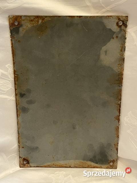 Niemiecki Szyld Emaliowany Dunlop Opony Terenowe Kraków