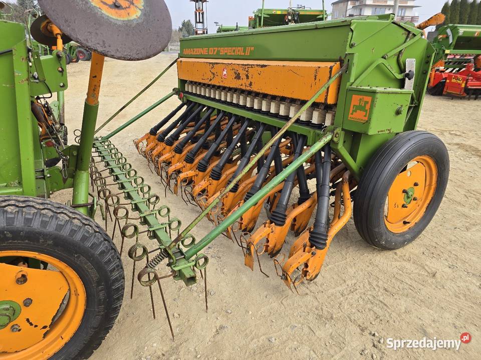 Siewnik zbożowy Amazone D7 Super S 25m import małopolskie Maków