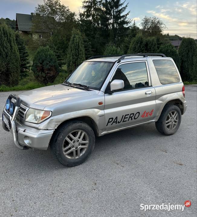 Mitsubishi pajero pinin 18 benzyna 2003r Terenowy Pajero Pinin Słotowa sprzedam