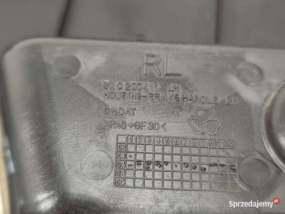 BOCZEK DRZWI LEWY TYŁ CHEVROLET CAPTIVA I 2006