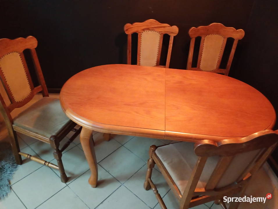 Sprzedam stół dębowy w idealnym stanie Chorzów