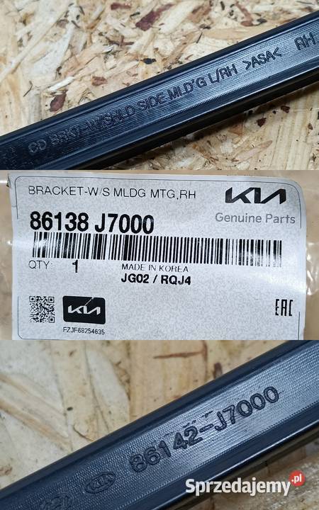 KIA CEED XCEED 3 III LISTWA SZYBY CZOŁOWEJ PRAWY wielkopolskie