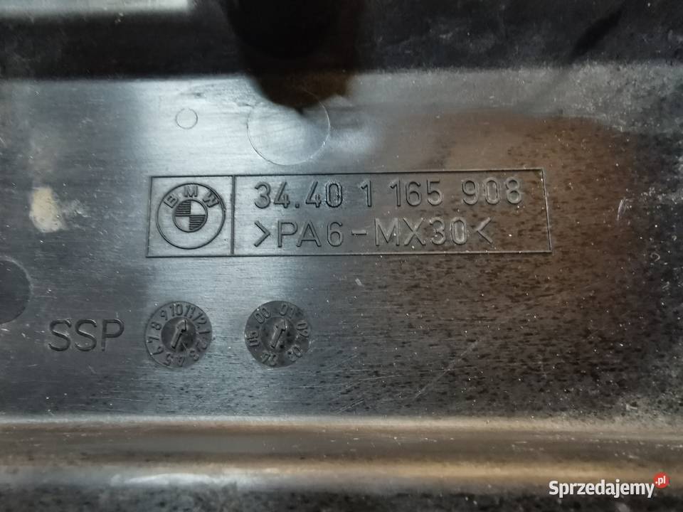 Obudowa pokrywa hamulca ręcznego bmw 7 e65 e66 wielkopolskie Sieraków