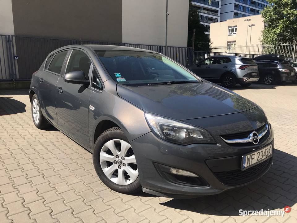 Sprzedam Opel Astra turbo 14 benzyna 214 Grafit mazowieckie Warszawa sprzedam