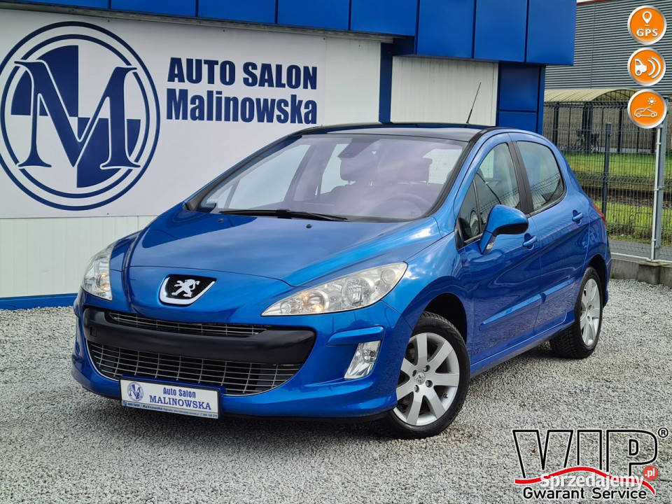 Peugeot 308 SzklanyDach Navi PDC Klimatronik Wągrowiec