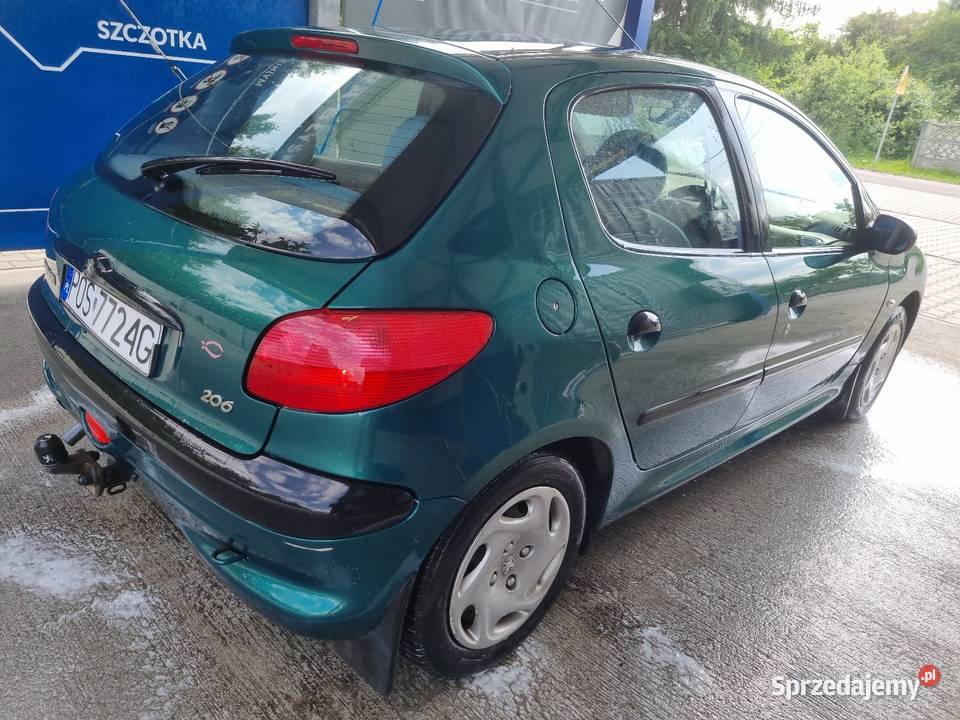 Peugeot 206 14 8v benzyna 5 drzwi bez rdzy hak Ostrów Wielkopolski