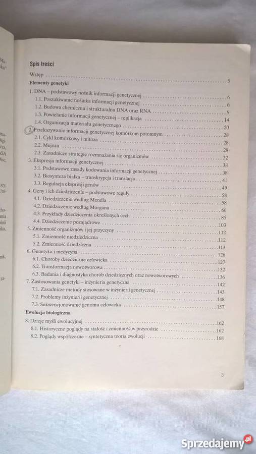 Biologia 3 Operon zakres rozszerzony szkoła ponadgimnazjalna Inowrocław sprzedam