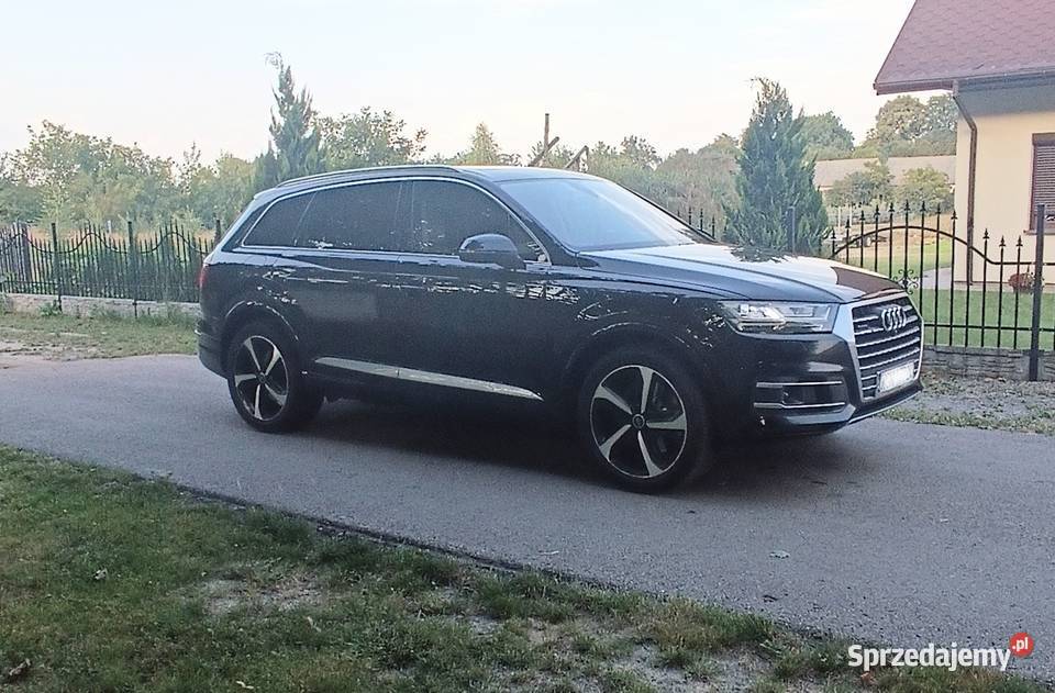 Audi Q7 SLine 7 osobowy noktowizor skrętna oś gniazdo USB Adamów