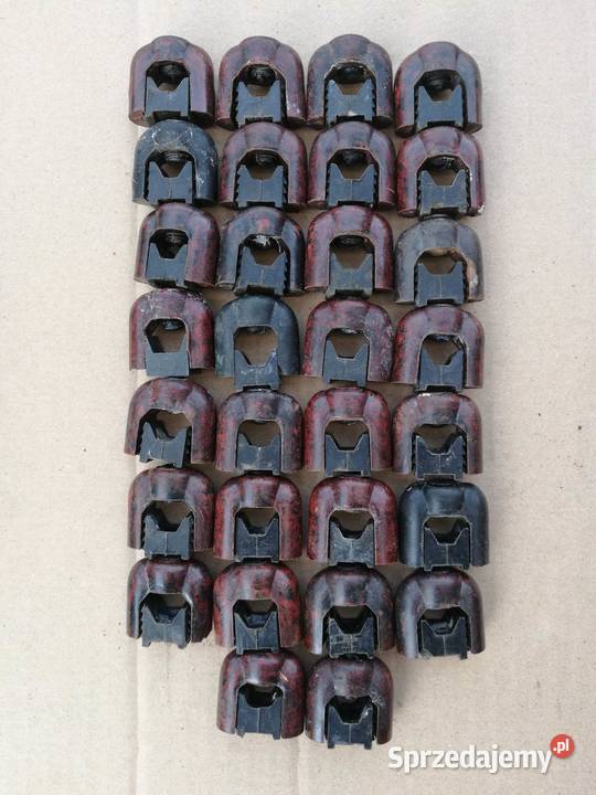 stare uchwyty do mocowania kabli Loft PRL Zaklików